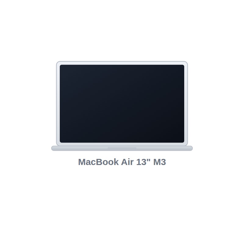 MacBook Air 13″ (M3, 2024)