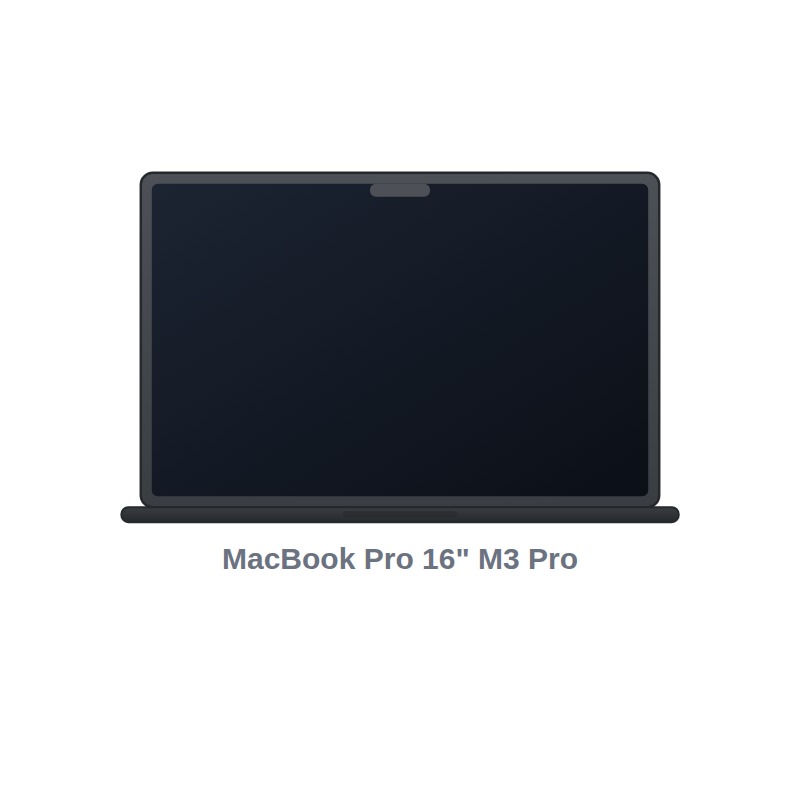 MacBook Pro 16in 2023 (M3)